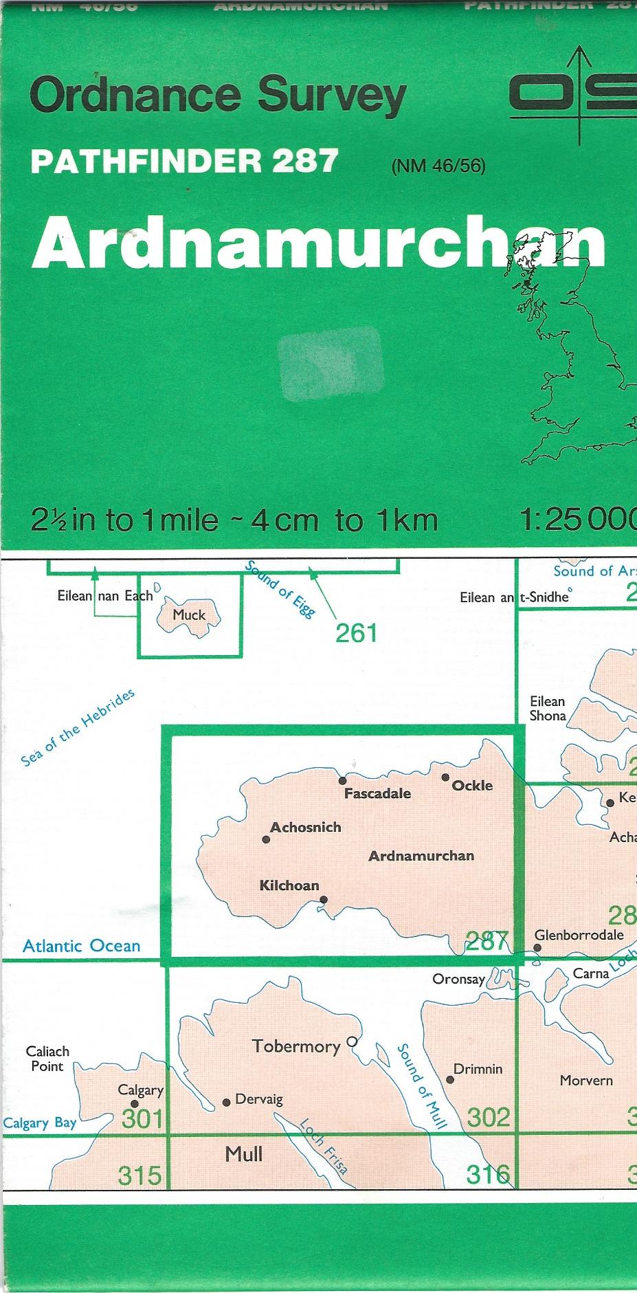 Image for Ardnamurchan: Sheet 287 (Pathfinder Maps) 1:25000