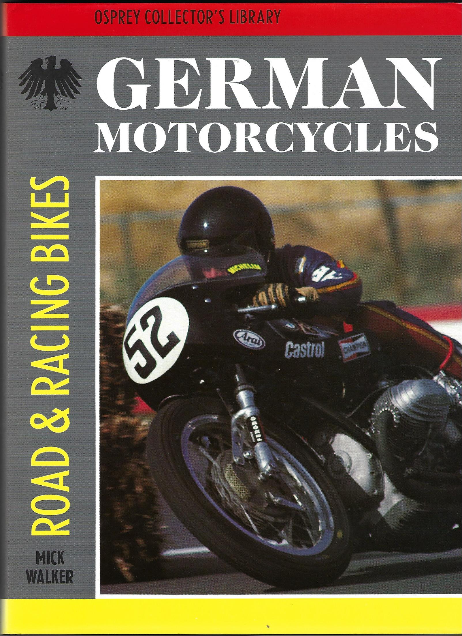 Image for German Motorcycles: Road & Racing Bikes