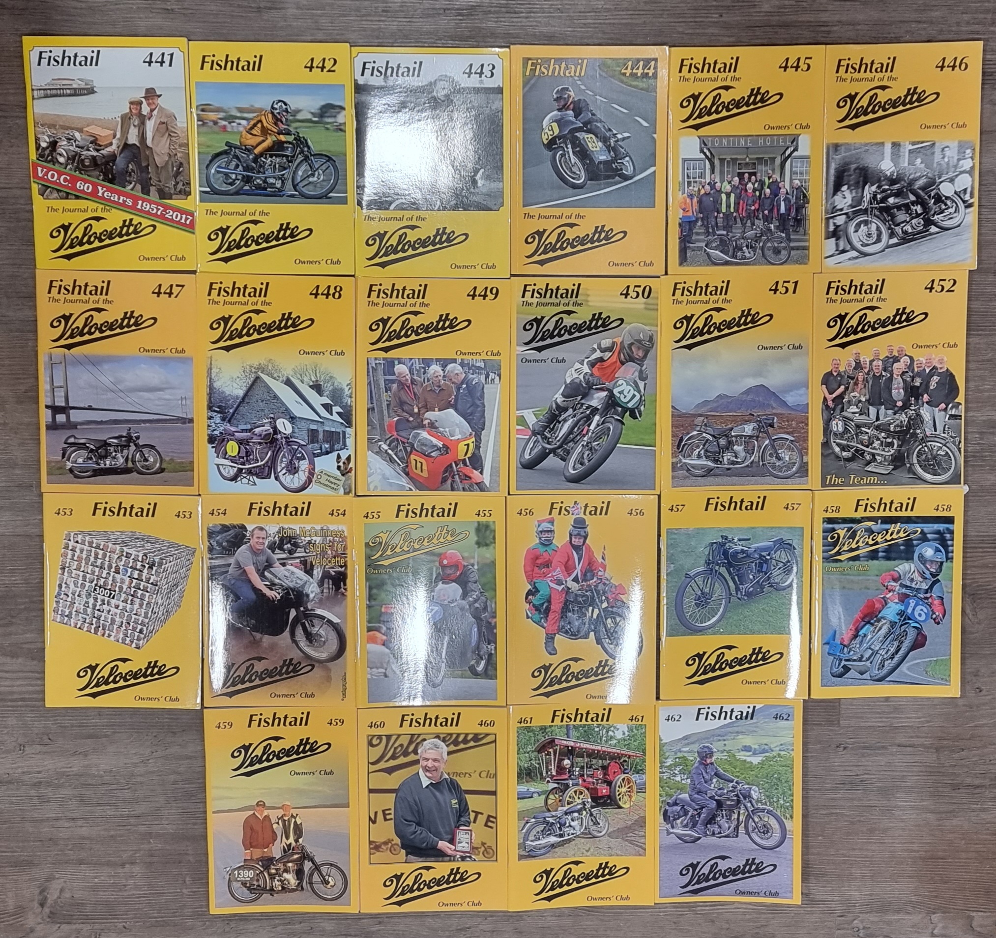 Image for Fishtail: The Velocette Owner's Club Journal - Volumes 441 to 482 - 42 Volumes