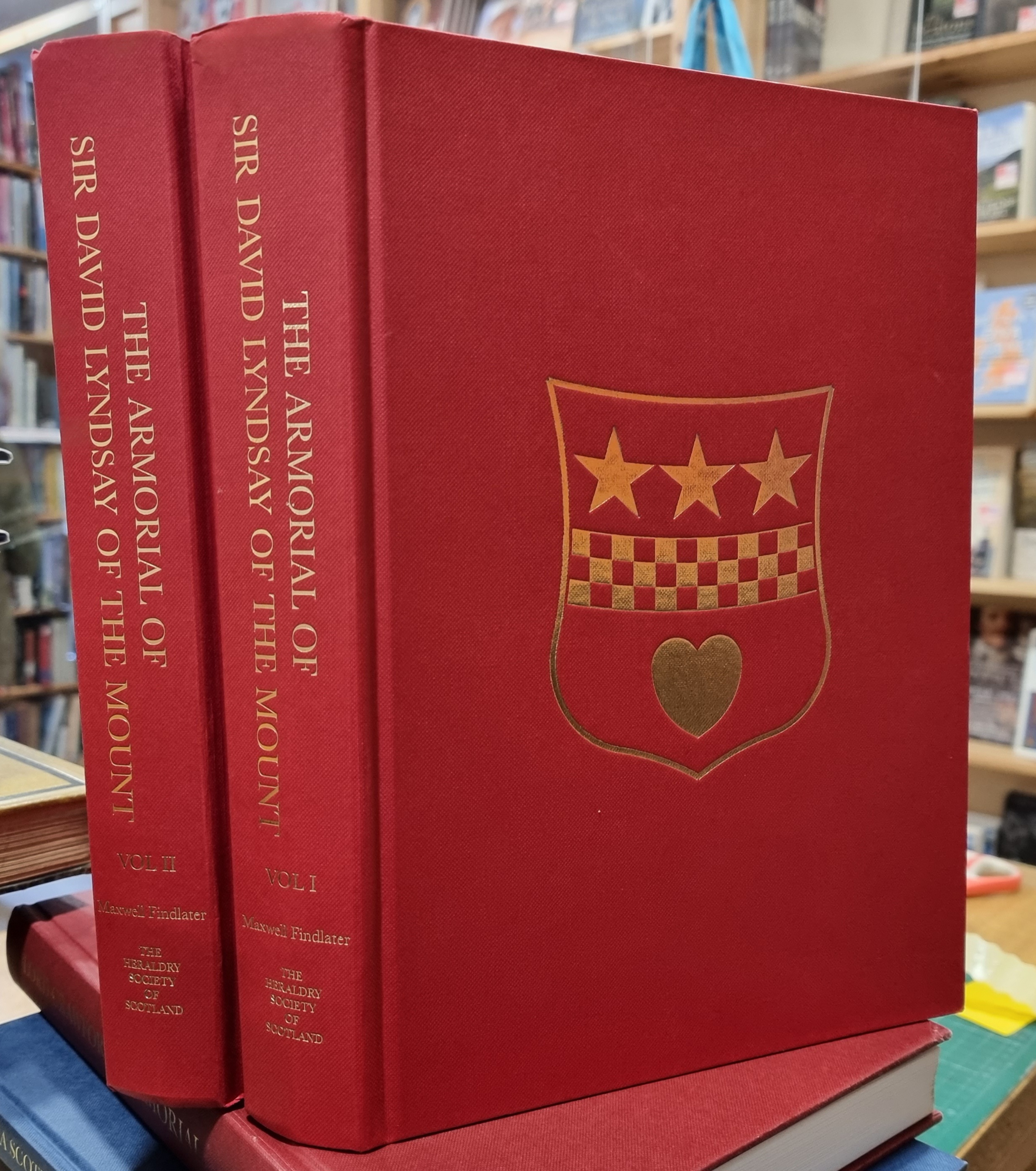 Image for The Armorial of Sir David Lyndsay of the Mount, with a Photographic Facsimile - Two Volumes Complete