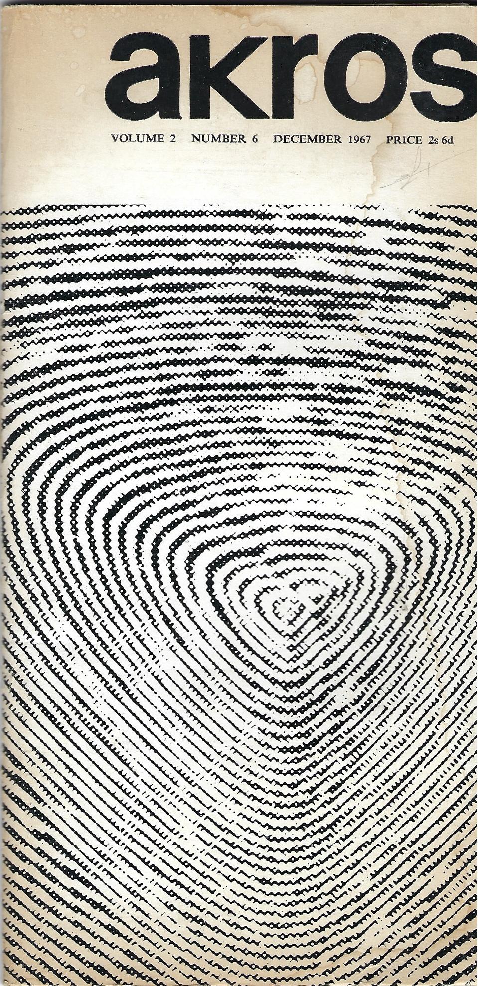 Image for Akros Volume 2 Number 6, December 1967