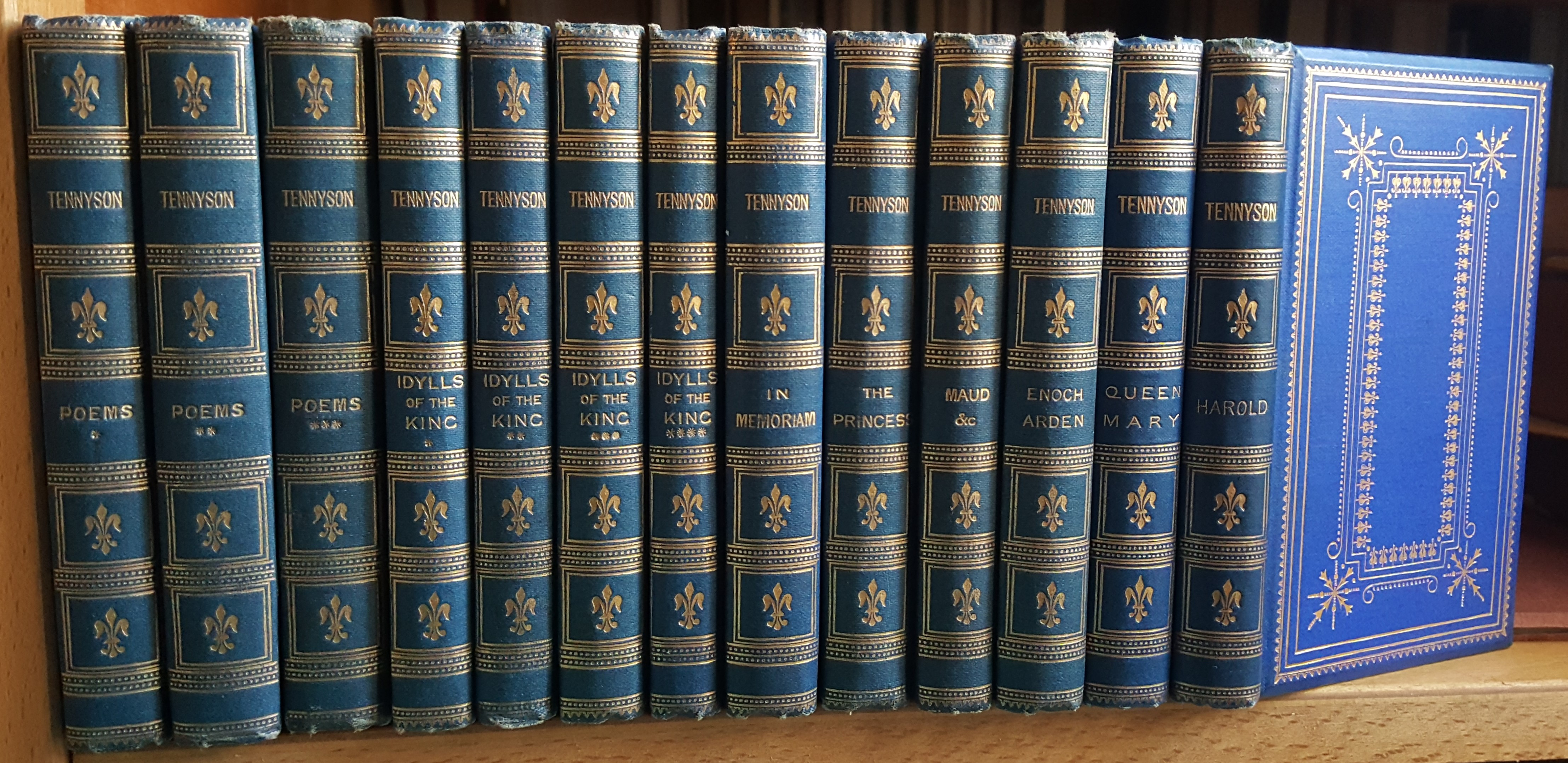 The Works of Alfred Tennyson, Poet Laureate, In Thirteen Volumes.