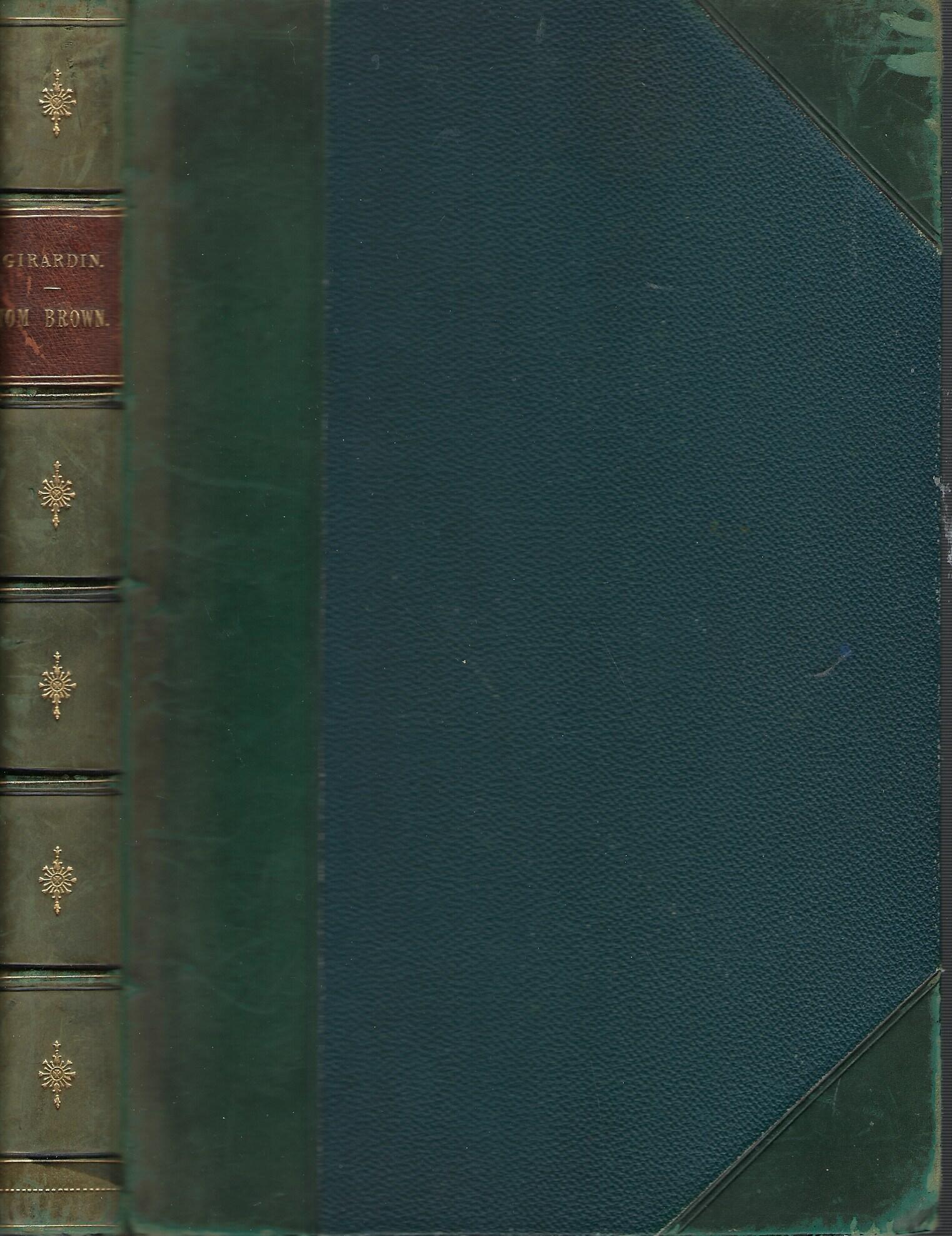 Tom Brown Scenes de la vie de College en Angleterre