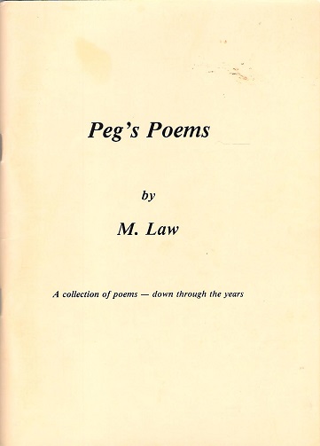 Image for Peg's Poems: A Collection of Poems- Down Through the Years.