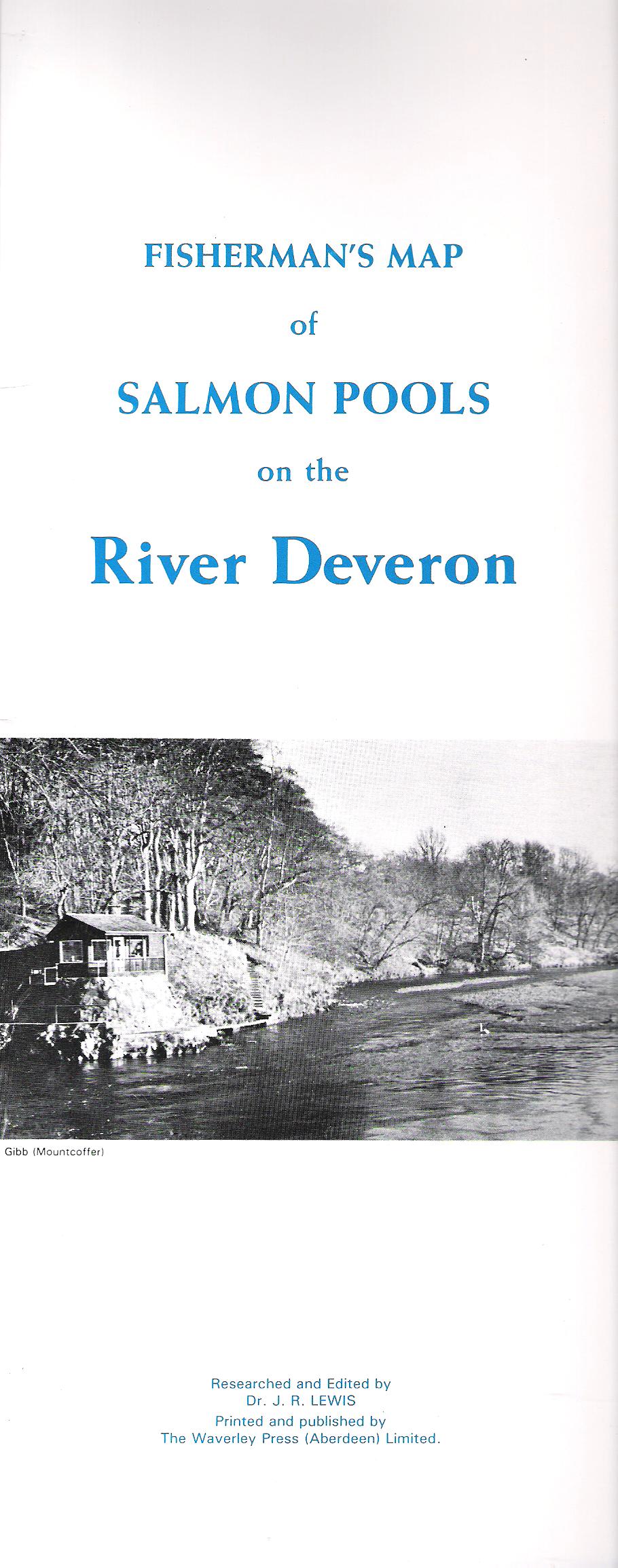 Image for Fisherman's Map of Salmon Pools on the River Deveron.