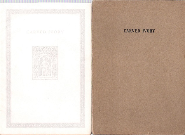 Image for Carved Ivory.