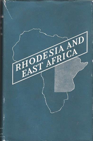 Image for Rhodesia and East Africa.