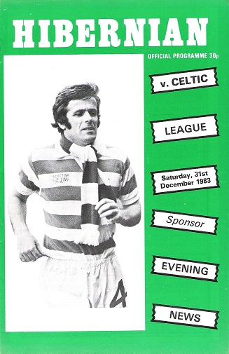 Image for Hibernian Official Programme Hibernian v. Celtic, Saturday 31 December 1983.