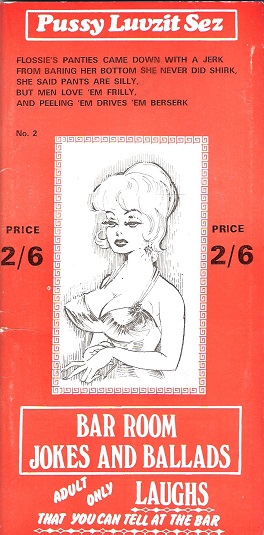 Image for Pussy Luvzit Sez: Bar Room Jokes and Ballads.