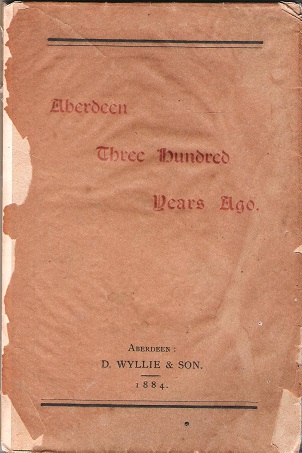 Image for Aberdeen Three Hundred Years Ago.
