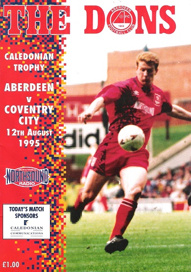 Image for The Dons, Official matchday magazine. Aberdeen v. Coventry City, 12th August 1995.