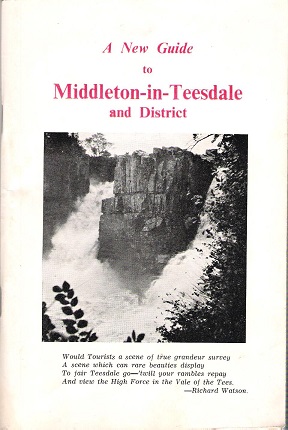 Image for A New Guide to Middleton-in-Teesdale and District.