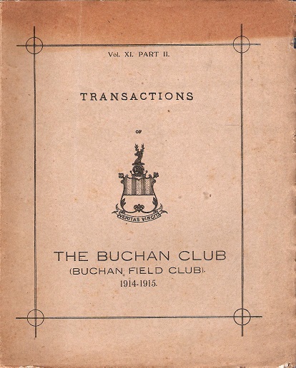 Image for Transactions of the Buchan Field Club 1914-1915: Vol. XI Part 2.