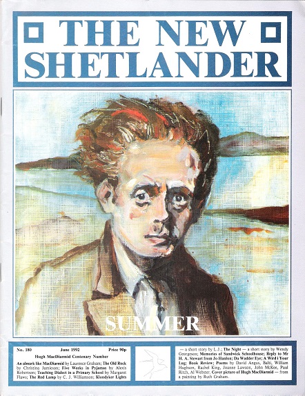 Image for The New Shetlander No.180, Hugh MacDairmid Centenary Issue.