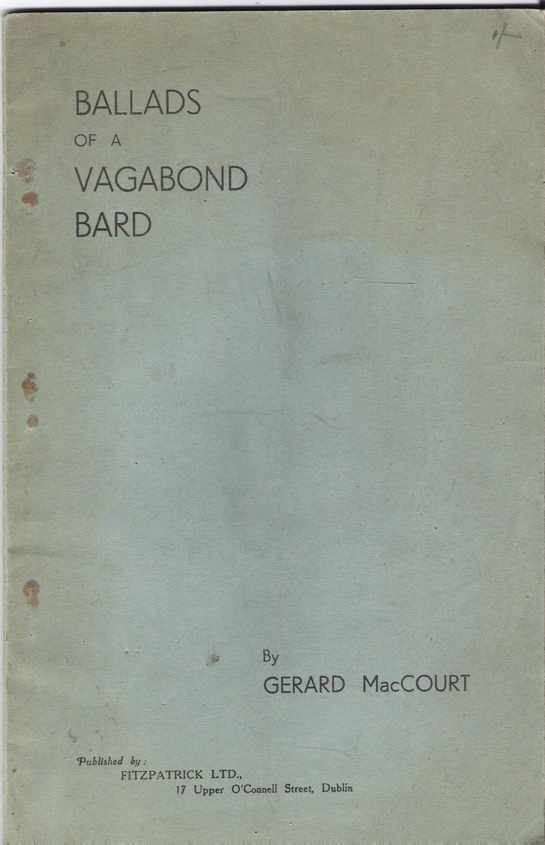 Image for Ballads of a Vagabond Bard.
