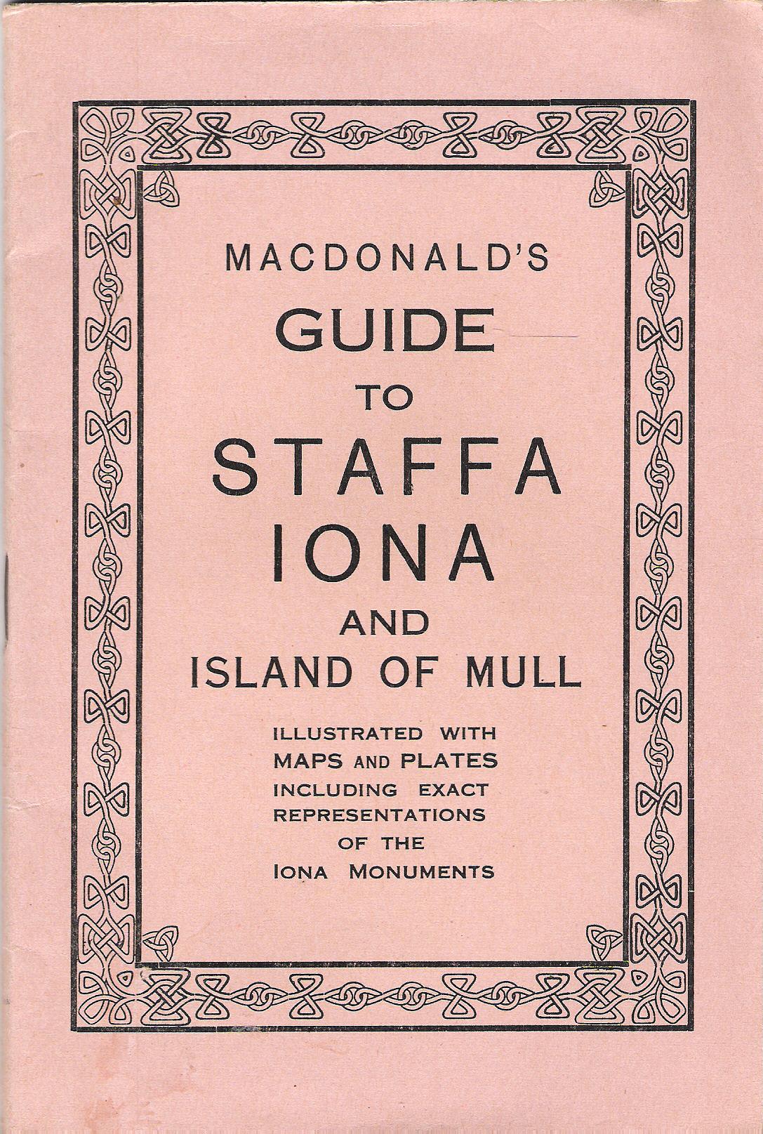 Image for MacDonald's Guide to Staffa Iona and Island of Mull.