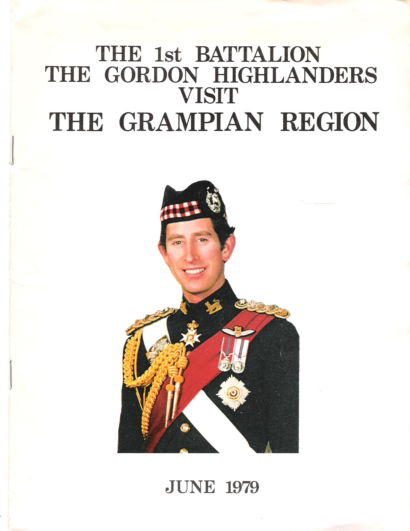 Image for The 1st Batallion The Gordon Highlanders Visit the Grampian Region.