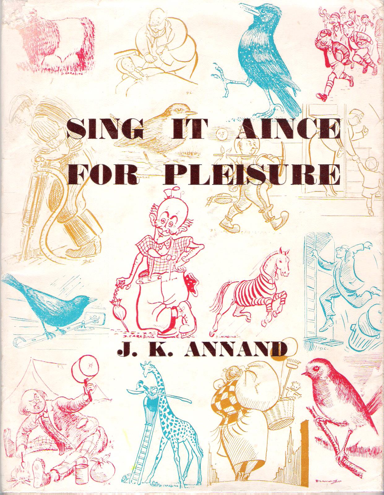 Image for Sing it  Aince for Pleisure.