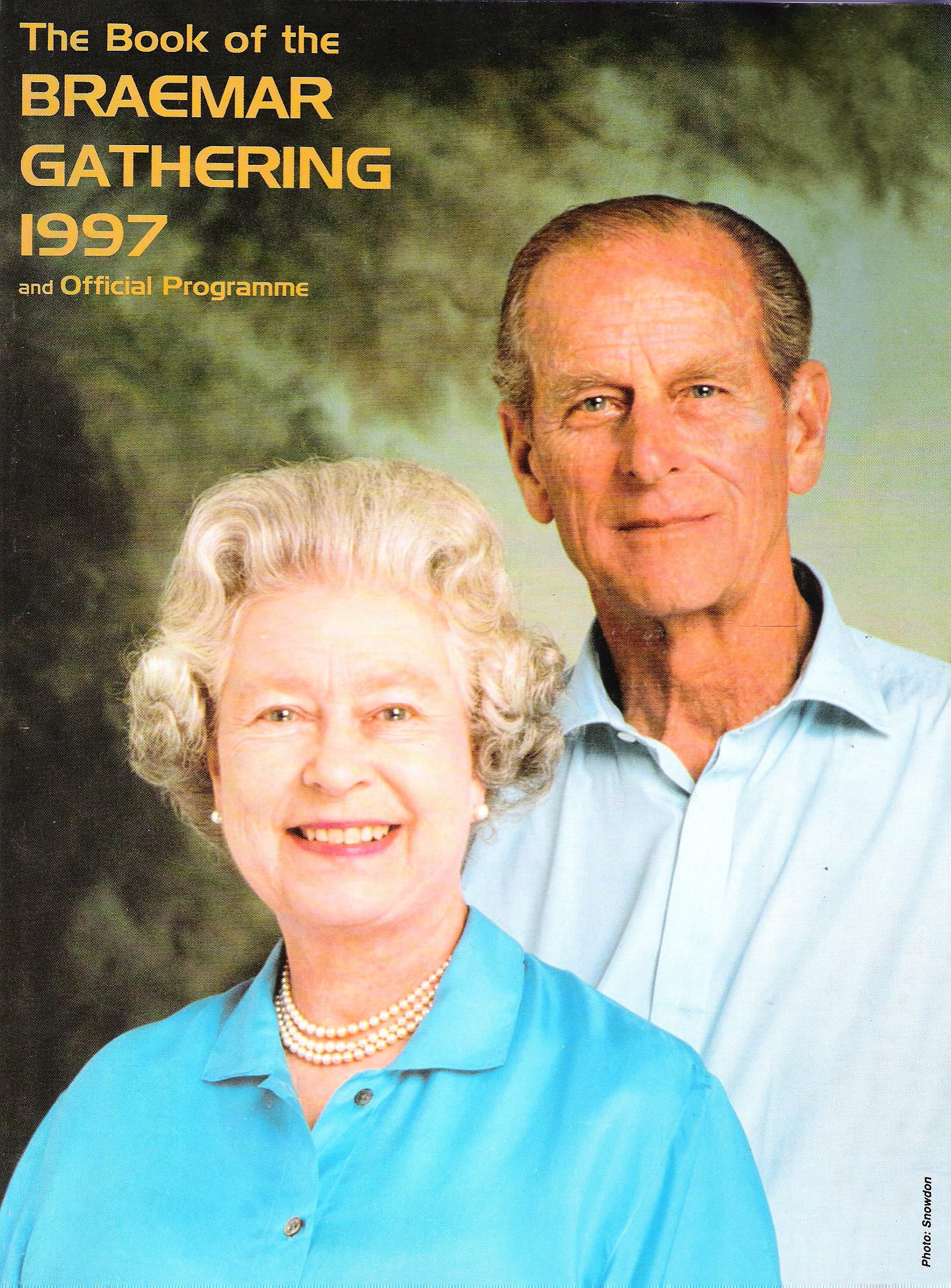 The Book of the Braemar Gathering and Official Programme, 1997. Image for The Book of the Braemar Gathering and Official Programme, 1997.