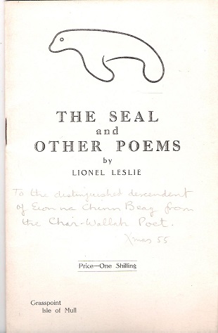 Image for The Seal and Other Poems.