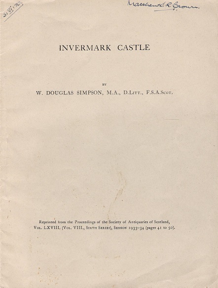 Image for Invermark Castle.