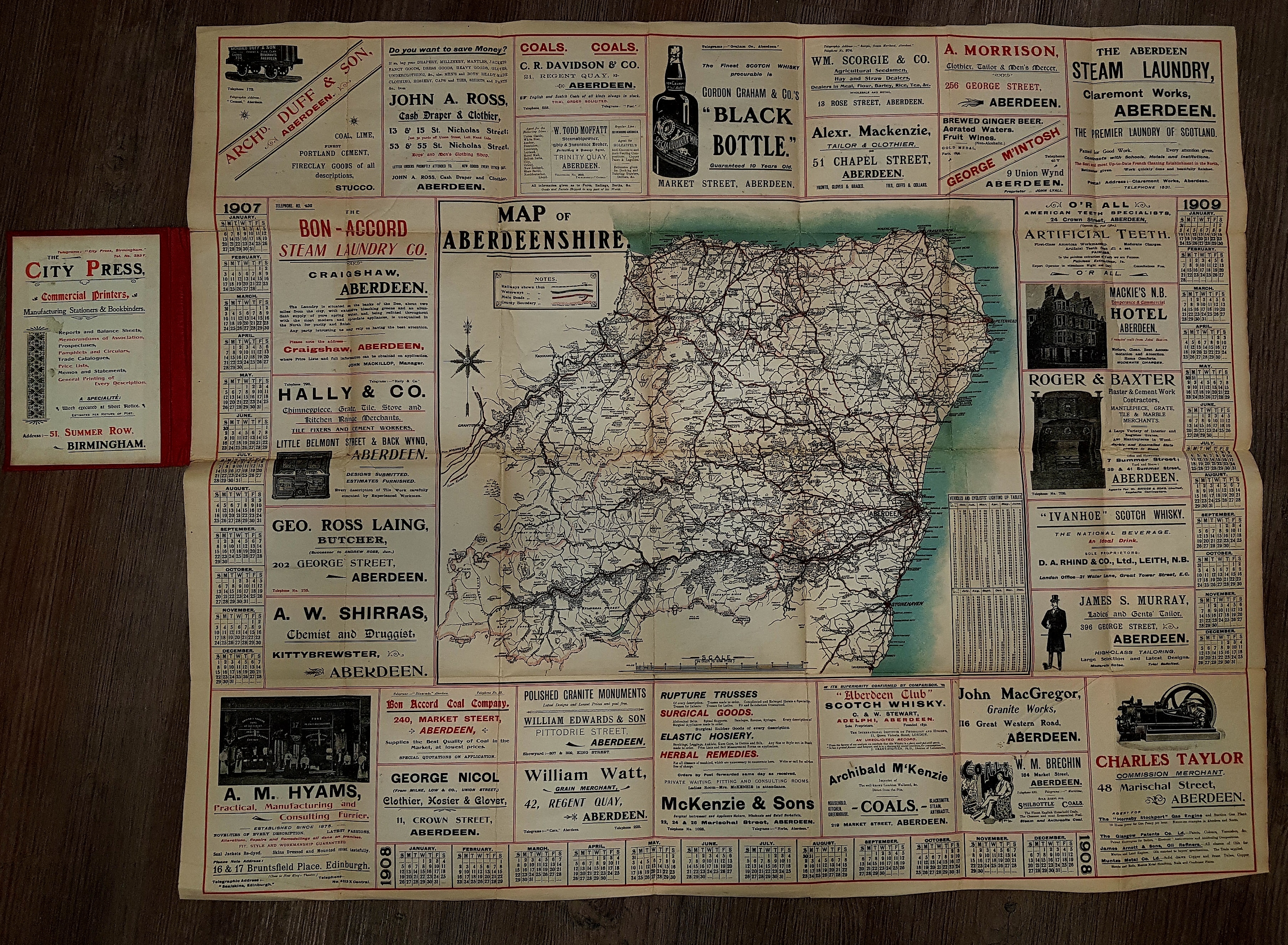 Image for Map of Aberdeenshire